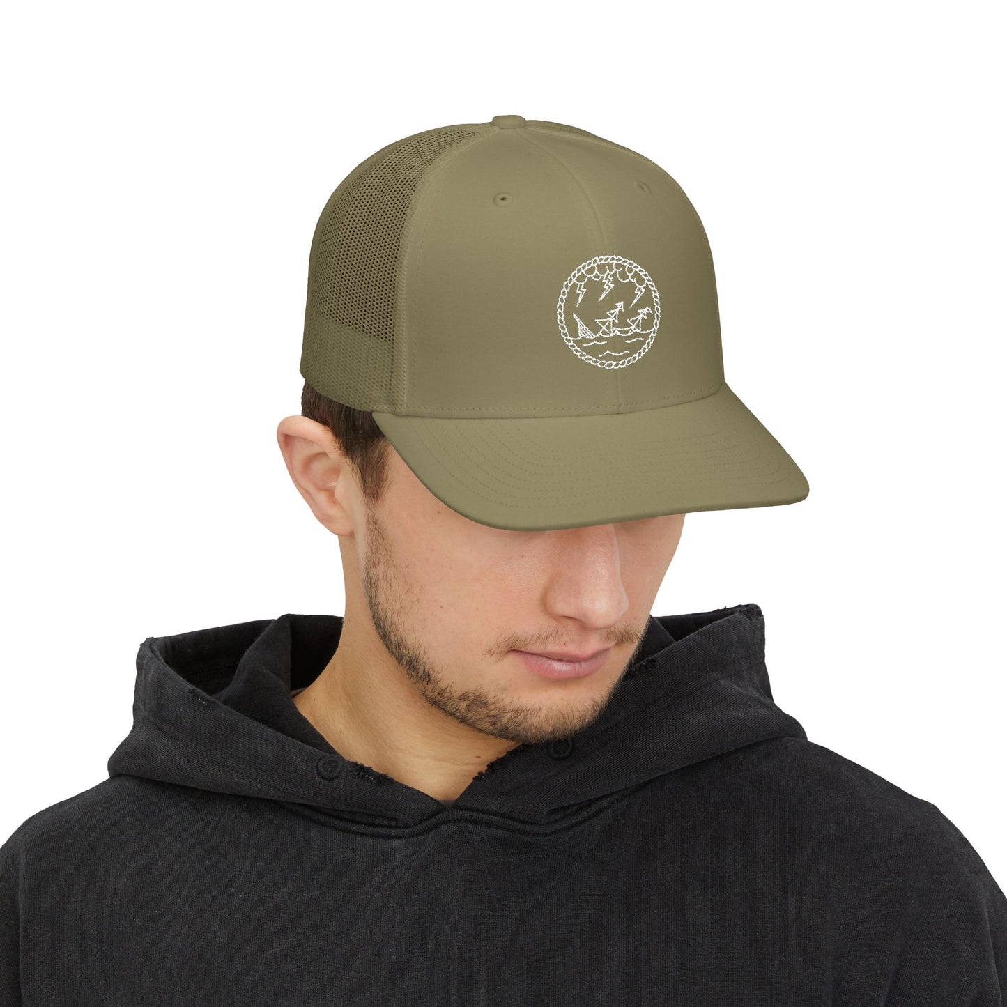 Stylish Embroidered Snapback Trucker Cap, Cool Outdoor Hat, Casual Wear, Perfect for Summer, Beach, Sports Events, Gift Idea